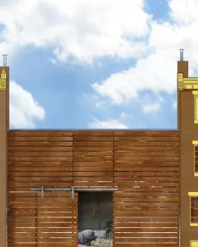 费城农场城（注：Farmadelphia可能是一个结合了farm（农场）和Philadelphia（费城）创造出来的词，推测有这样的含义，若有特定背景需结合实际情况） 丨FRONT STUDIO ARCHITECTS