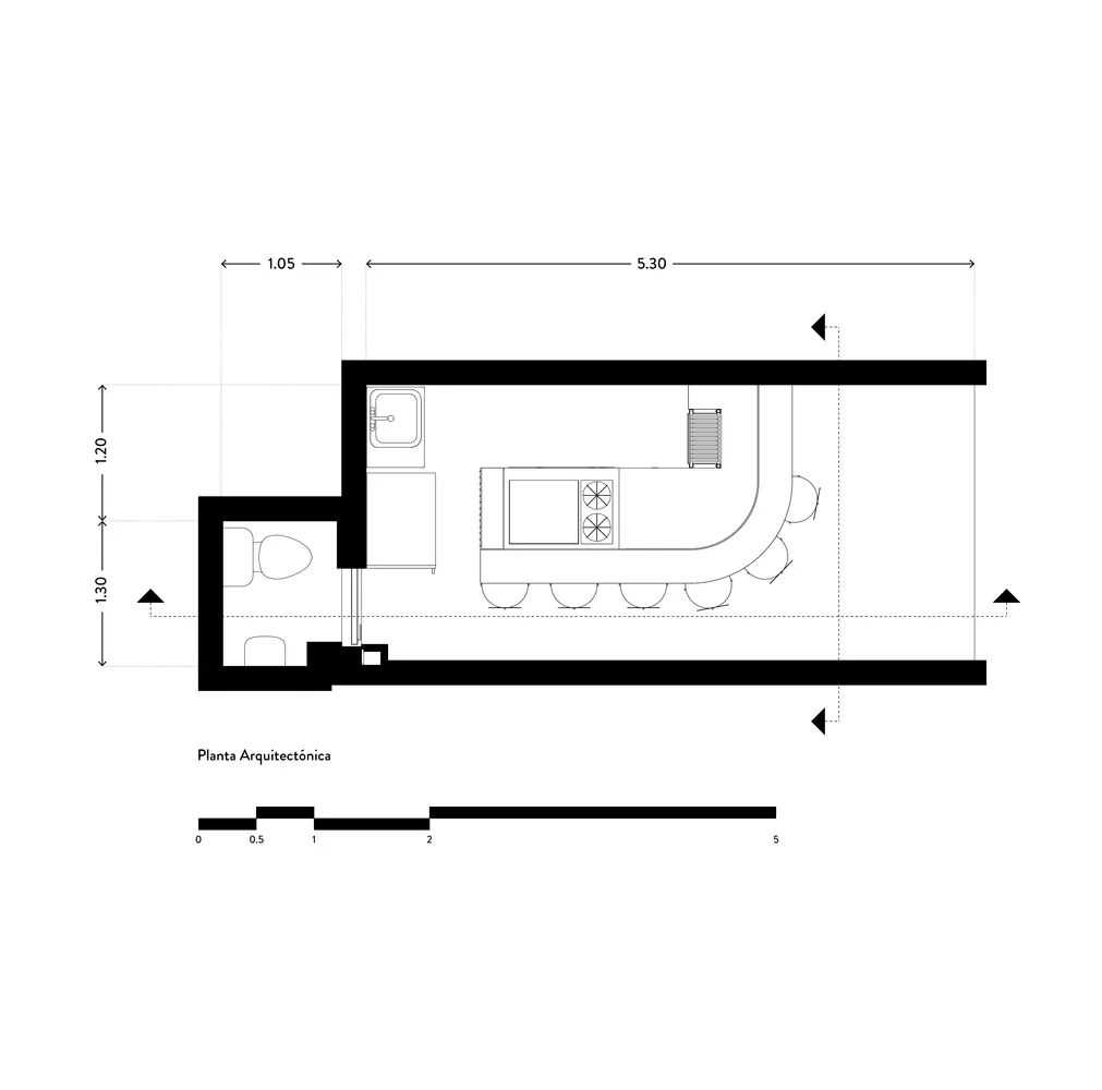 15 平米墨西哥玉米卷专卖店丨墨西哥墨西哥城丨勾勾手设计网-20