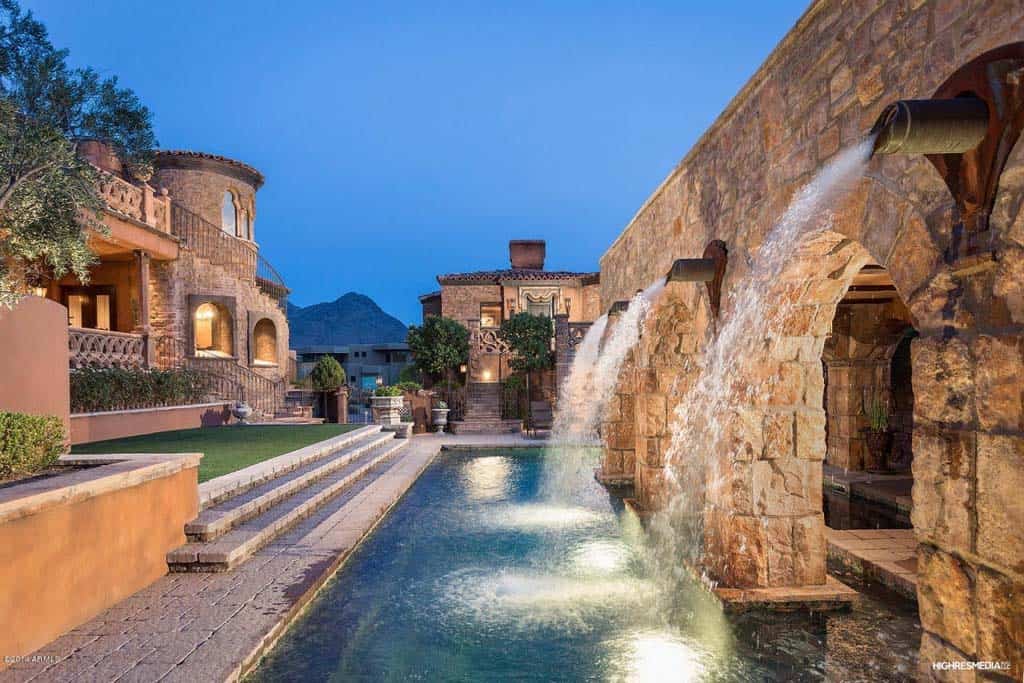 Medieval masterpiece: Italian-inspired gothic villa in Scottsdale-41