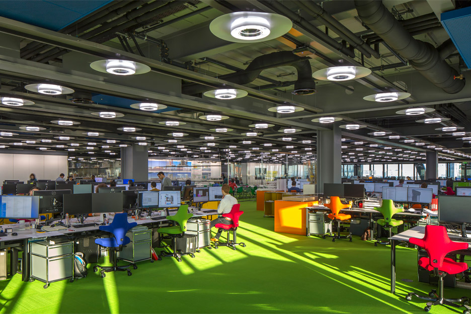 伦敦金融城最高建筑中的活力新工作室-20