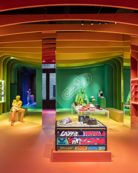 Rainbow retail: why store interiors are embracing the full colour spectrum