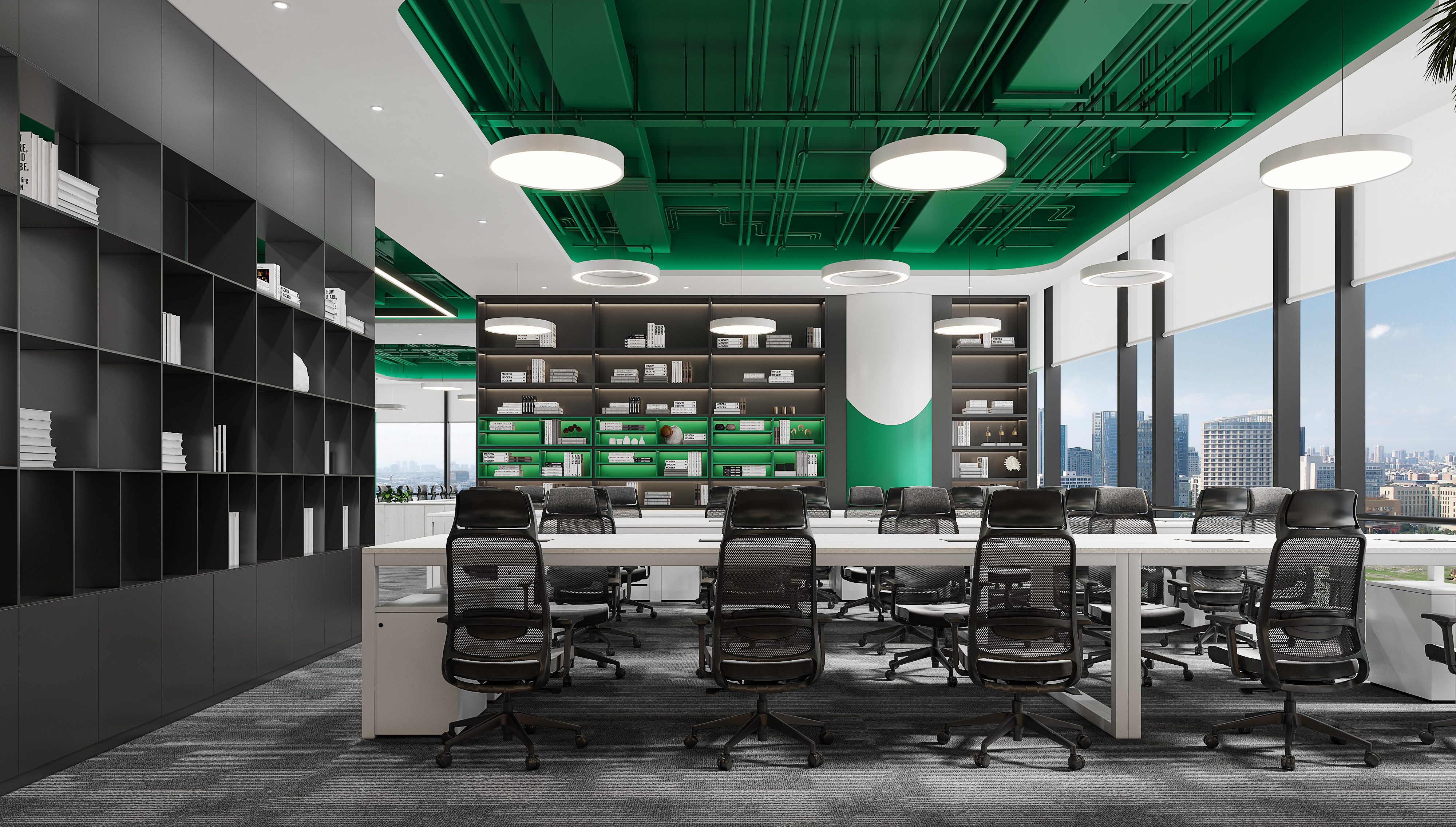 福田中洲滨海商业中心 1 栋 A 座5904 室办公室设计丨萨尔瓦多滨海-10