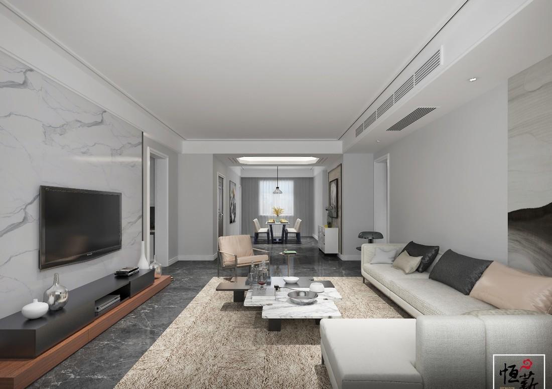 潍坊昌乐农商行住宅楼 北欧风格室内设计解读-0