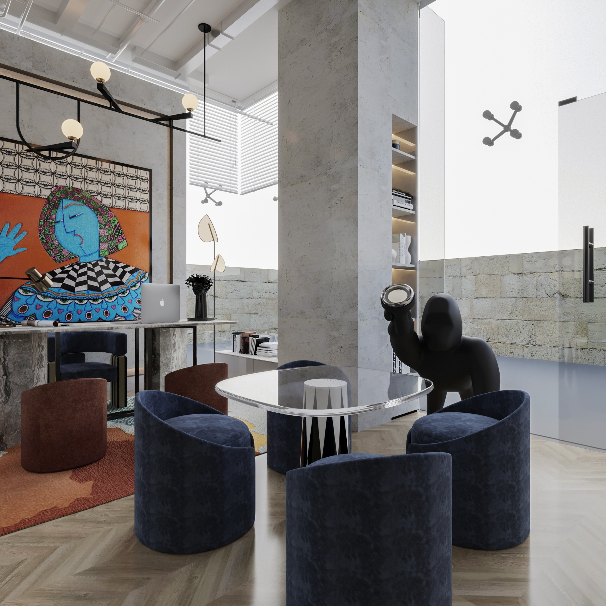 利雅得现代办公室丨沙特阿拉伯利雅得丨FIVE COMUNICATION CO.-5