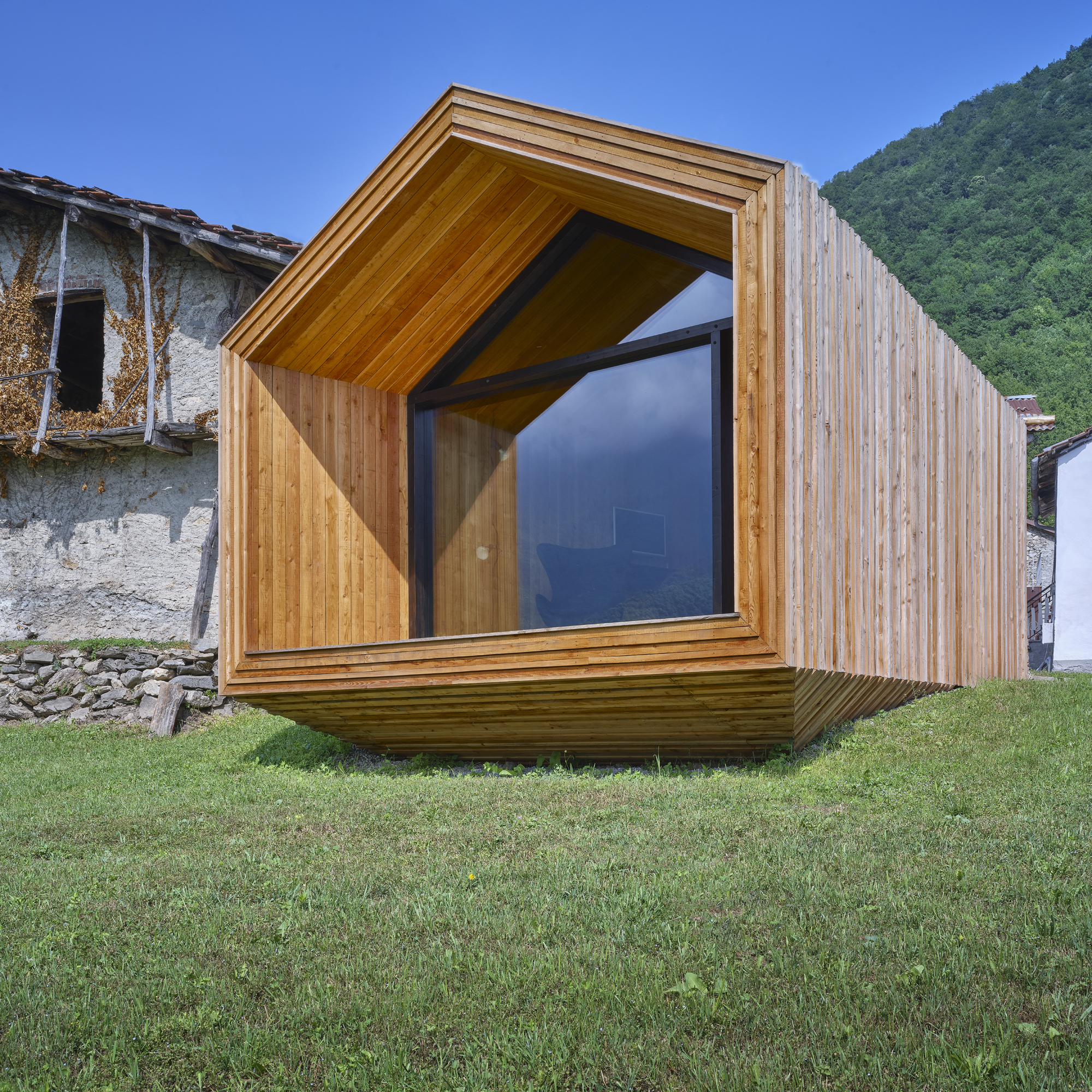 Lou Estela 山间木屋丨意大利库内奥丨Dario Castellino 和 Valeria Cottino-24