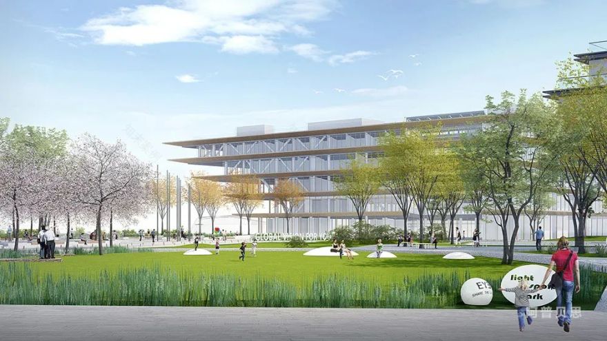 长沙爱尔国际眼健康科技产业园景观设计丨中国长沙丨阿普贝思-23