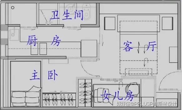 香港 24㎡老破小逆袭记 | 小空间大改造-85