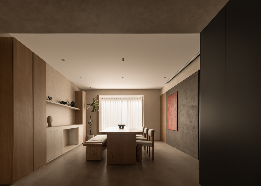 焦糖栗子色的治愈之家 · 秋日原木风设计丨如一建筑设计-37