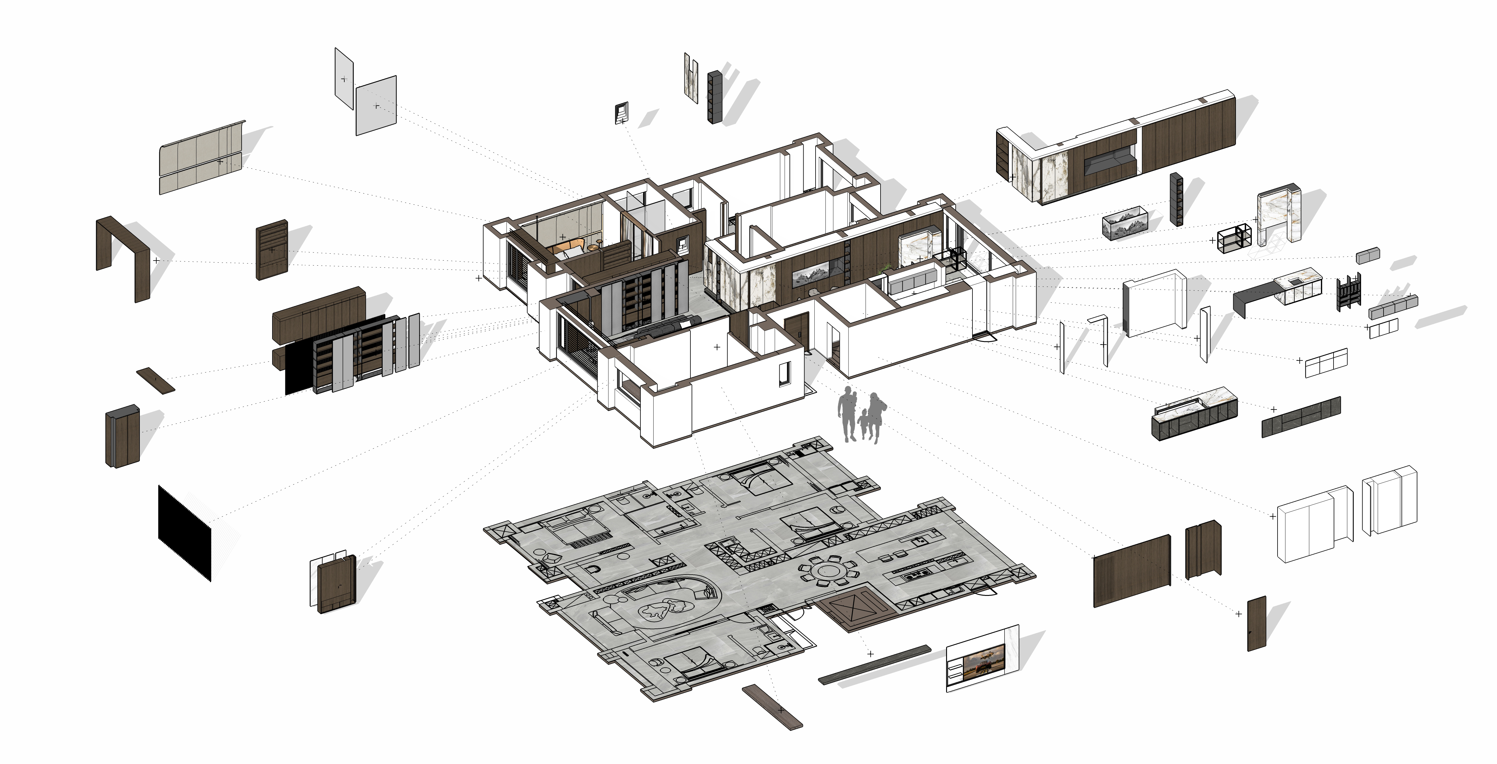 纵禾设计 · 福州融侨国际公馆180m²平层-22