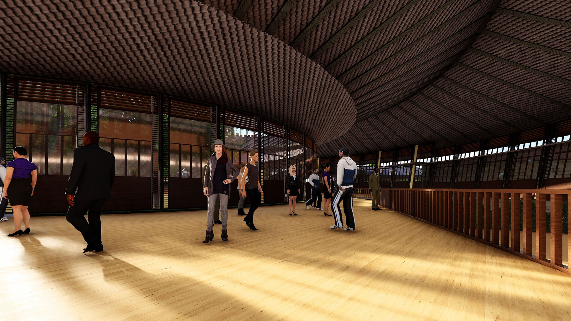 Đắk Nông省博物馆,图书馆及公园综合体丨Phúc Tân Việt设计公司-22