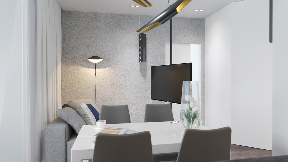 小型带阳台厨房设计项目-17