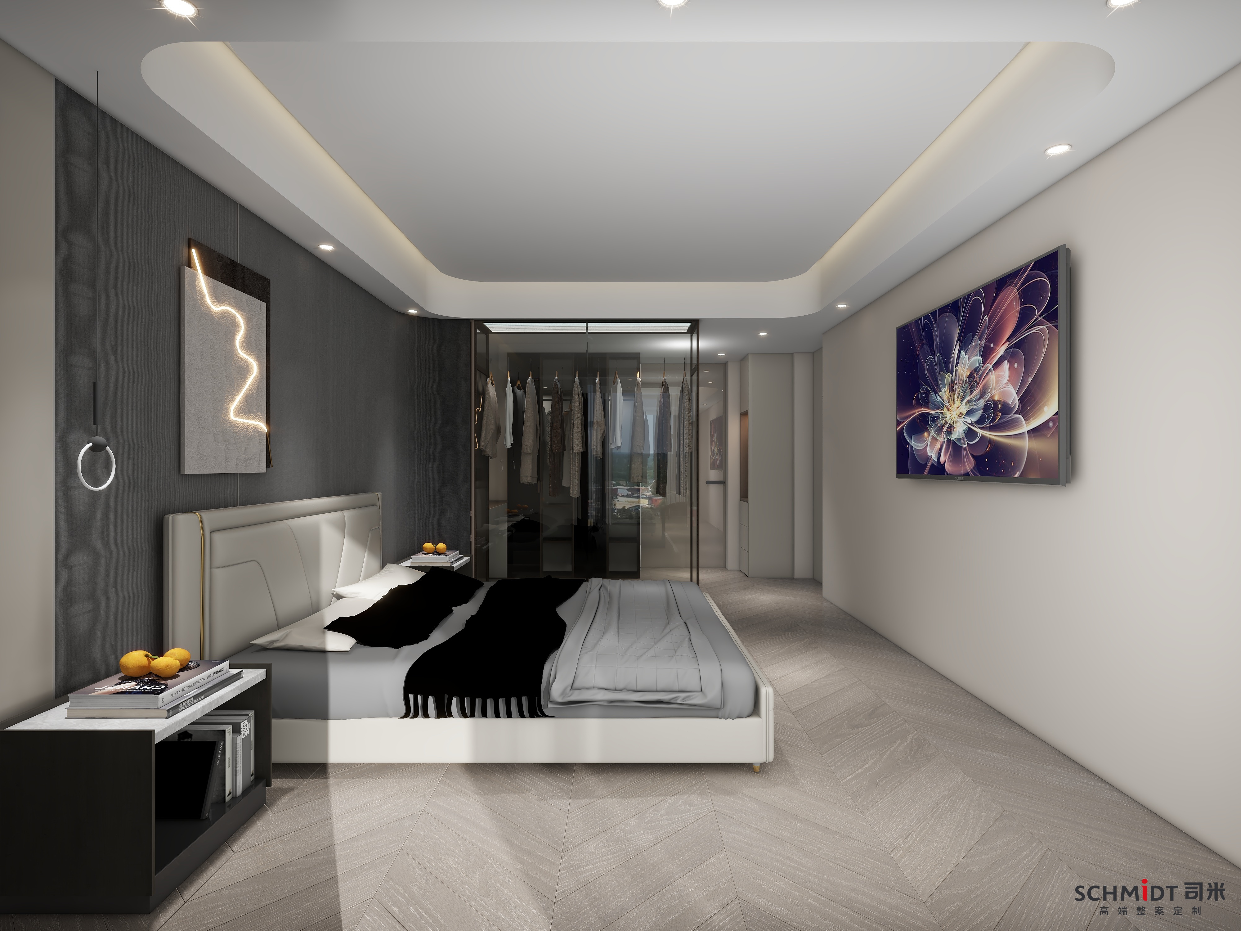 湖光悦色｜司米高端定制｜精品家居设计-8