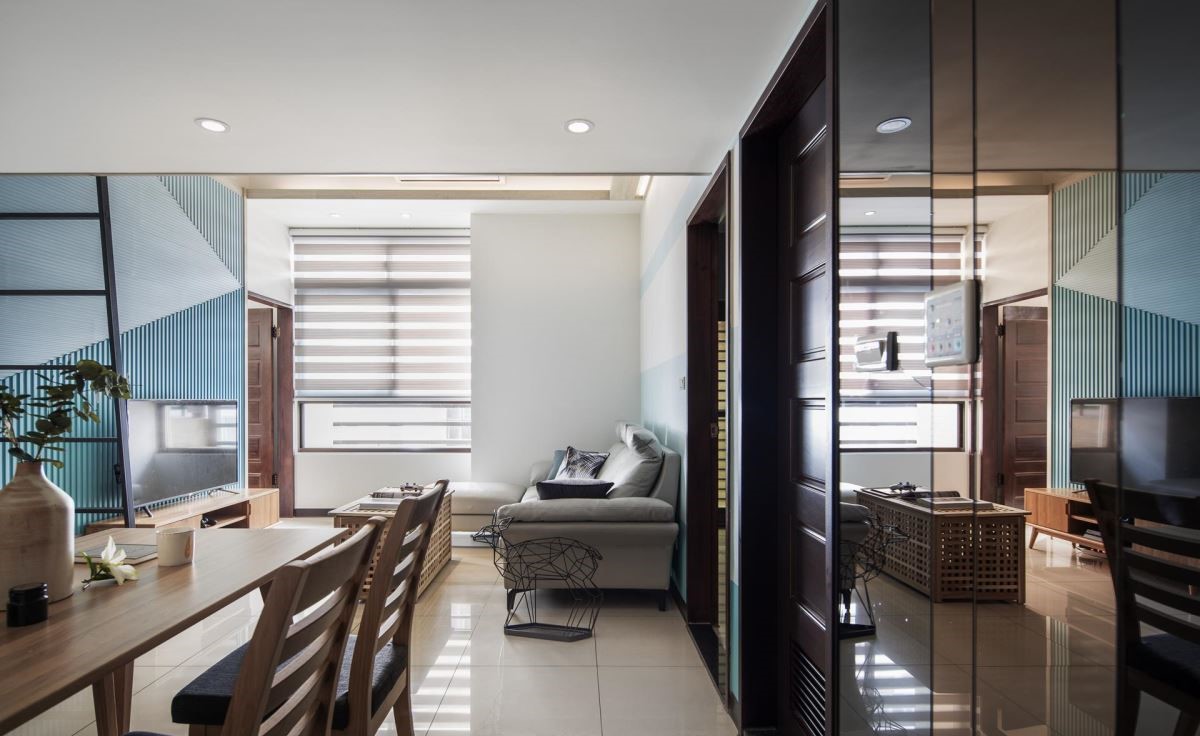 14 坪北欧风小夫妻新婚宅,空中阁楼、留言板工作室成亮点-9