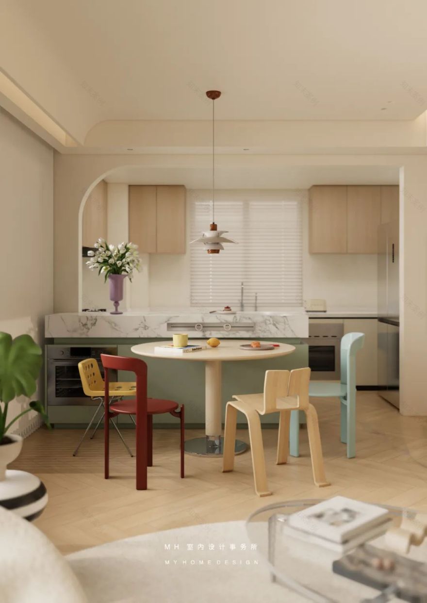 【首发】MH设计新作:生活主旋律▏奶油简约风-37