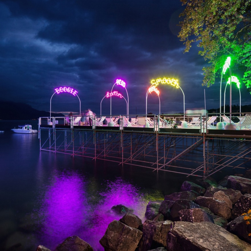 2013年蒙特勒爵士音乐节Bada Bing木板路丨瑞士-24