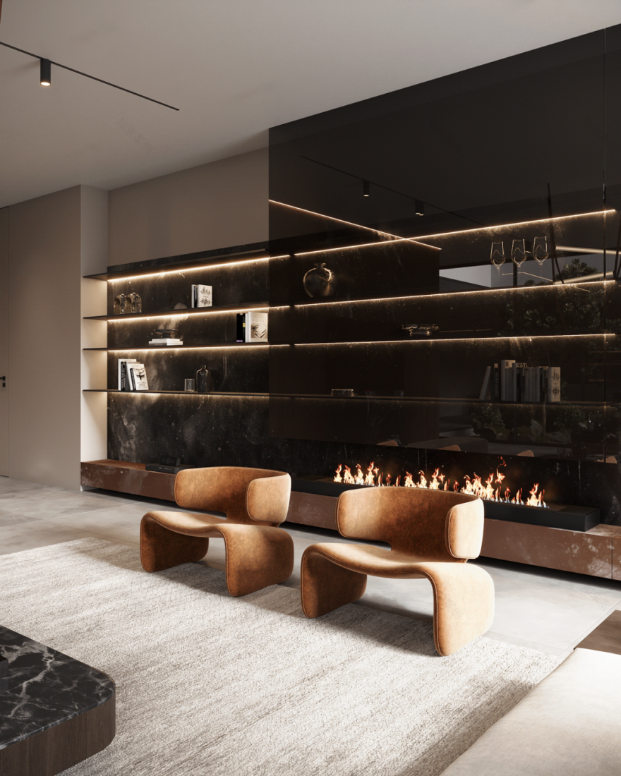 简约别墅丨Esmael Abdelhamed-32