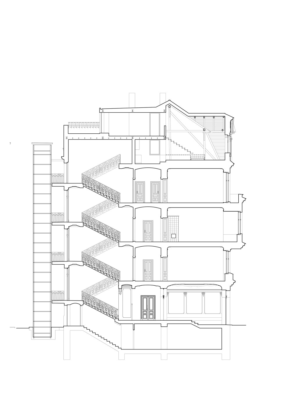 复古与现代交融的捷克公寓设计-37