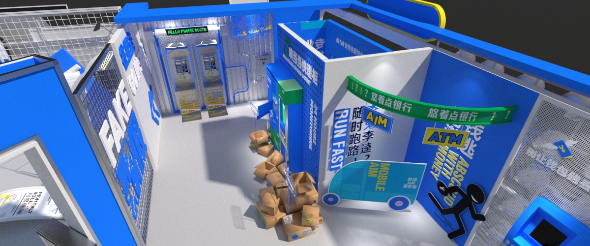 蓝马甲反诈组合展 一些过程稿-11