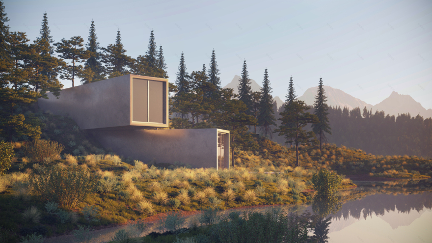 照明对建筑可视化的影响研究-0