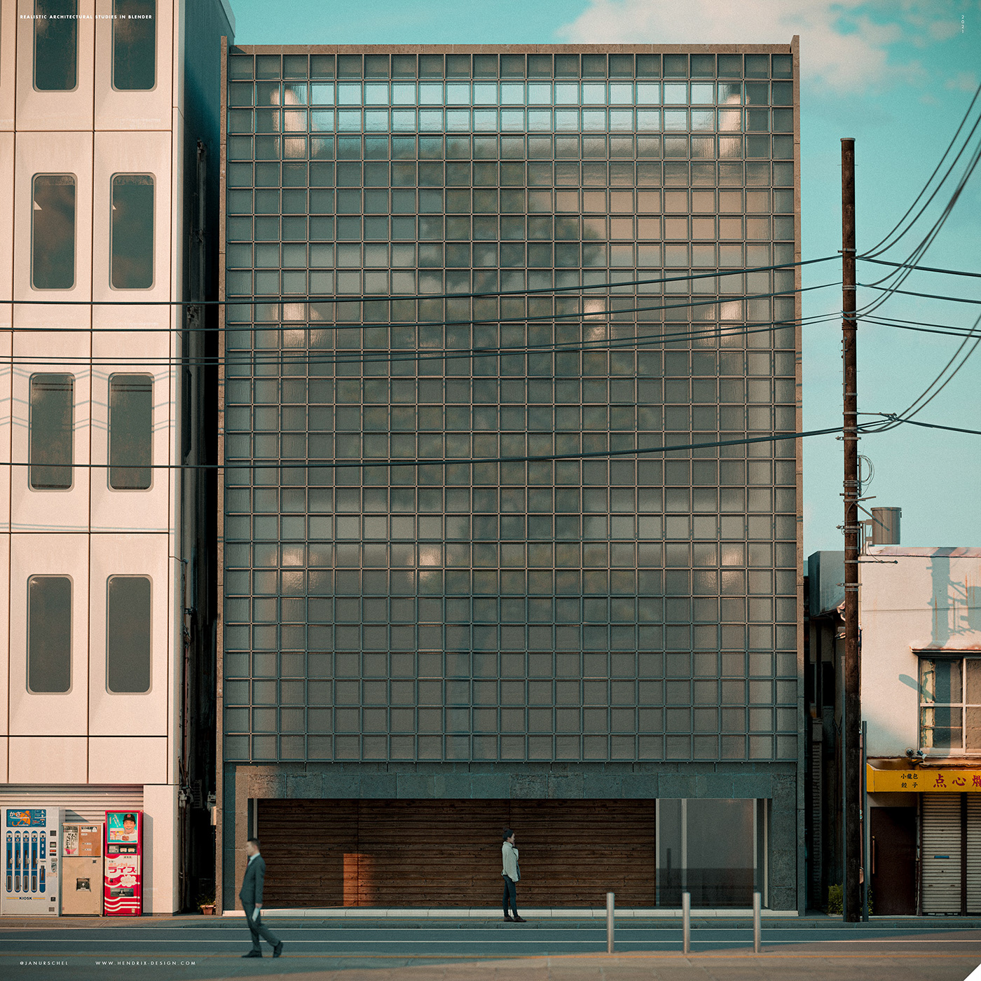 三维空间魔法 · Blender 中的真实建筑空间研究-7