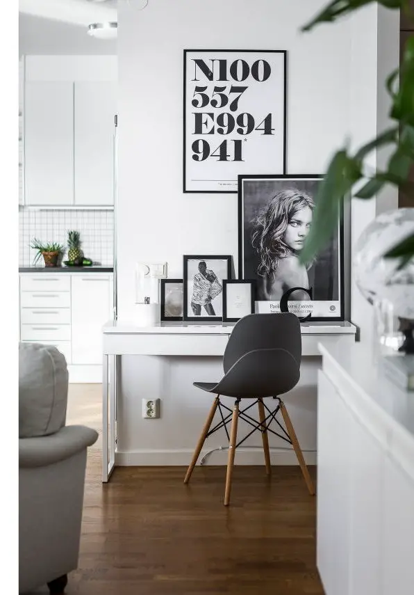 冬日灰湖，夏日蓝波 | 湖景公寓的 Scandinave 风设计-12