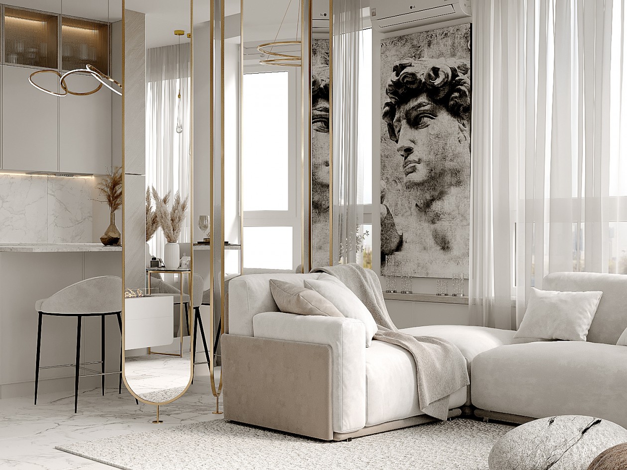 白色系空间设计 简约清心的空灵美！-5