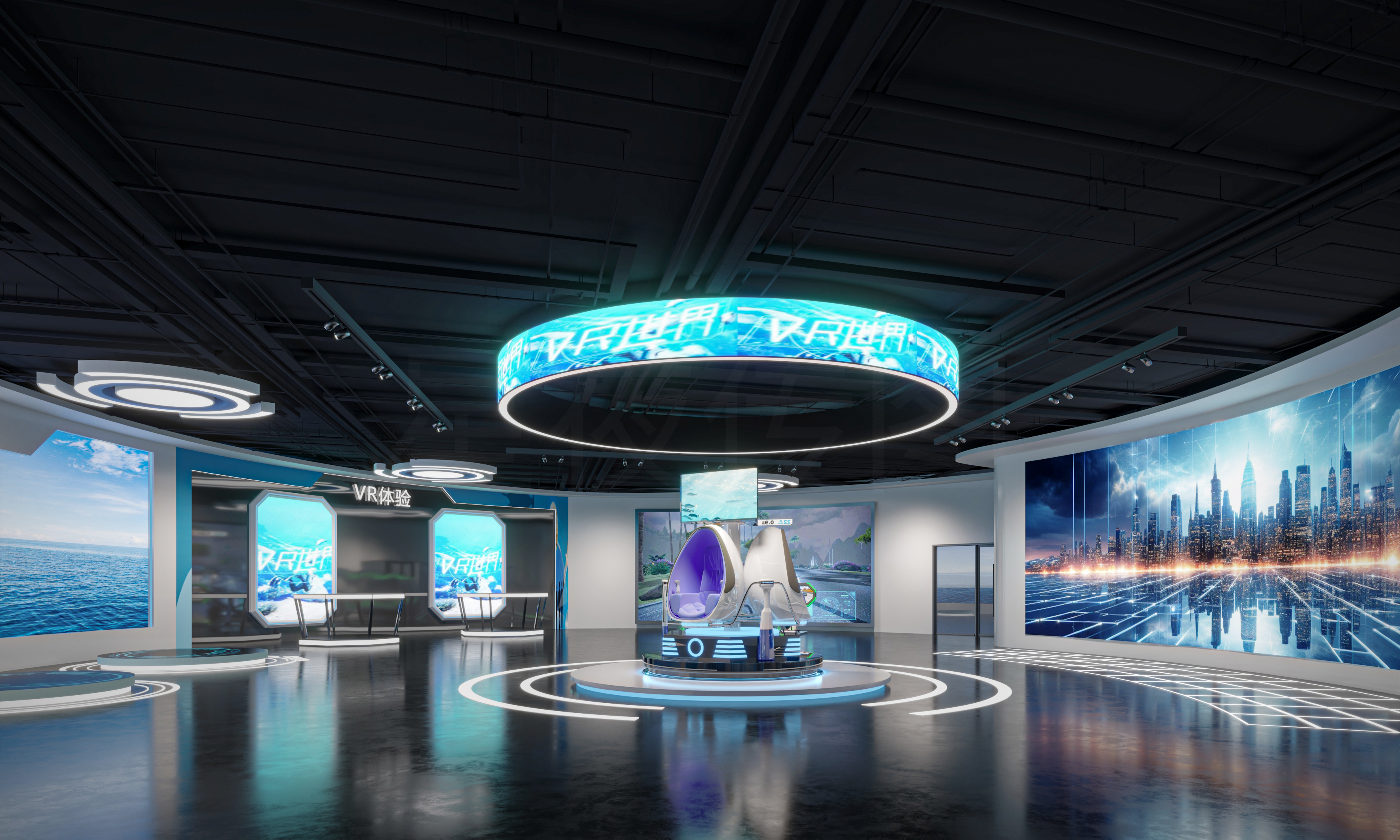 从远古图腾到现代艺术，展厅的表现视觉盛宴-8