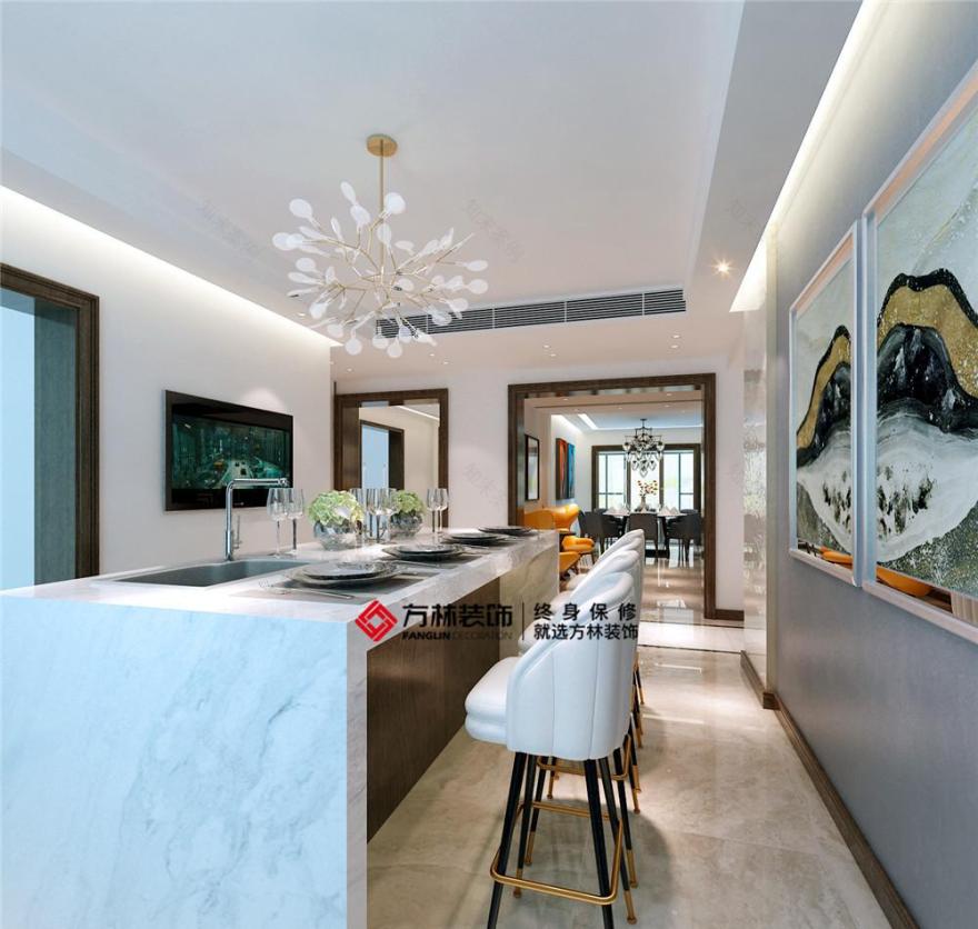 盘锦恒大华府现代简约之家,两代人的舒适生活-4