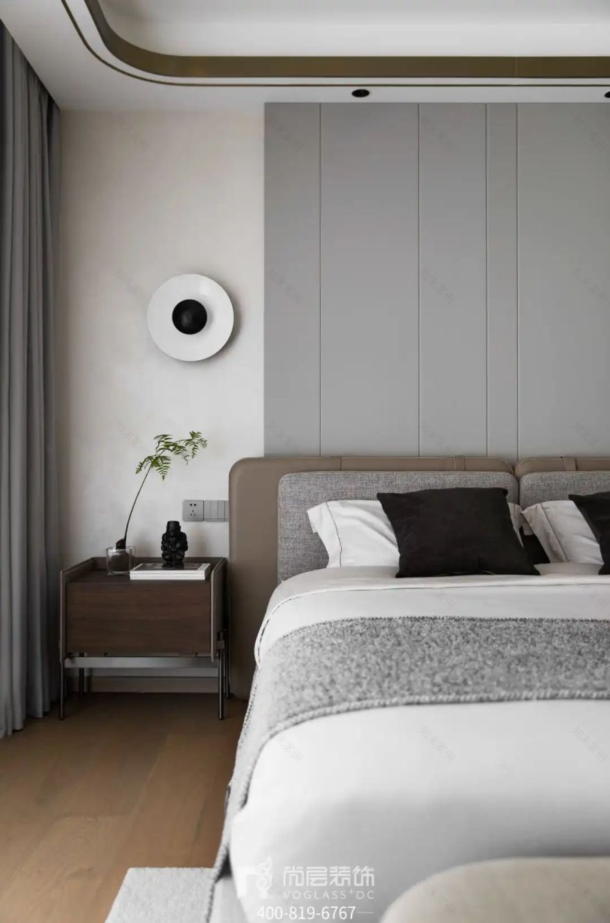 尚层装饰×合景映月台 | 380㎡新中式别墅设计,打造自然放松感-51