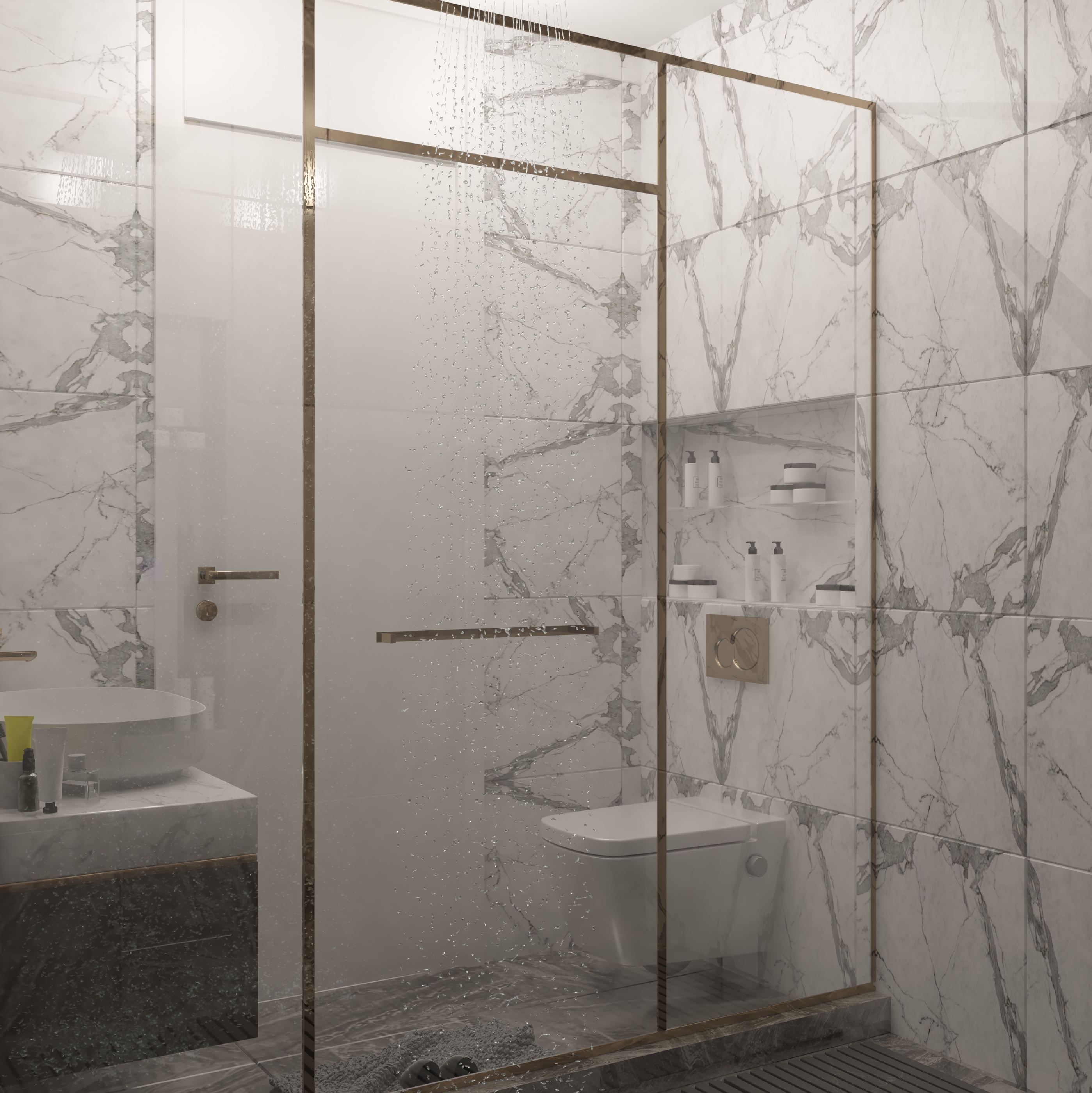 ALTERNATİF KSA MEKKE RAMADA OTEL ODASI VE BANYOSU-5