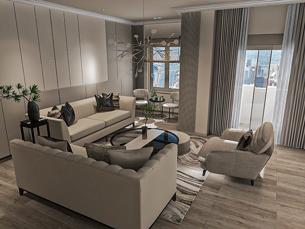 90 平米公寓设计-10