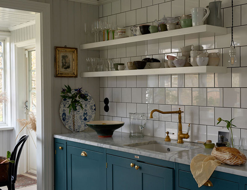 瑞典乡村小屋 | 塔楼与屋顶露台完美融合-7