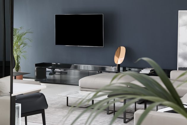 贝尔格莱德Dedinju带木质格栅结构的顶层公寓丨Studio Autori-15