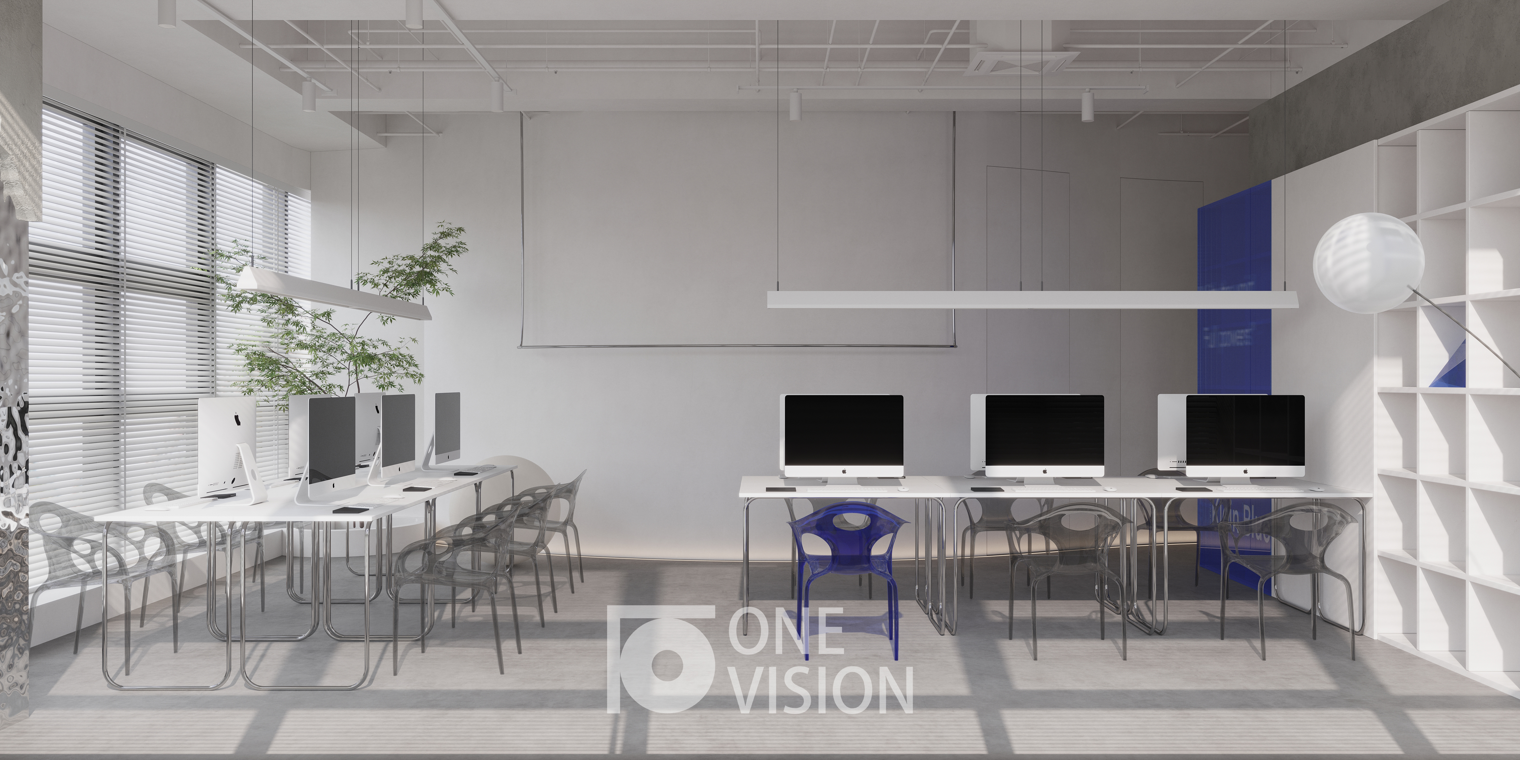 梦幻克莱因蓝 | 21 克空间设计解析-5