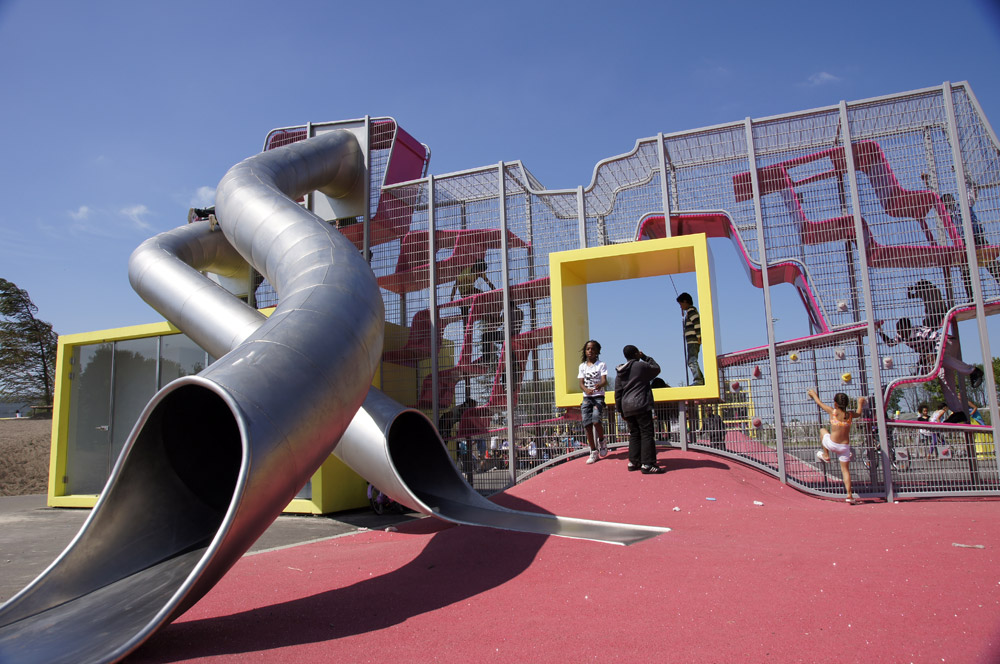 阿姆斯特丹 Bijlmerpark 儿童公园丨荷兰阿姆斯特丹-18