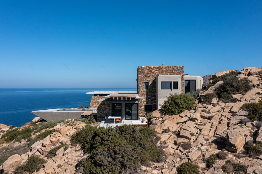 向阳夏日别墅丨希腊-35