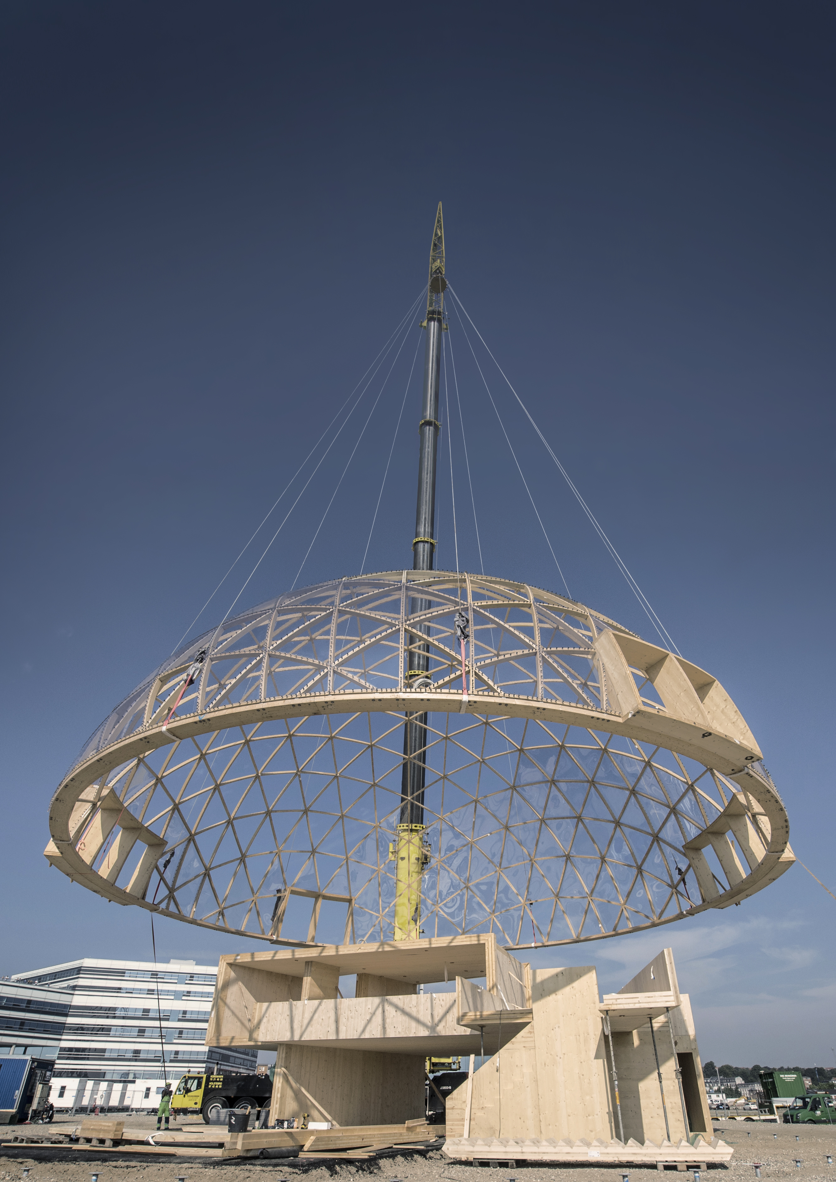 绿意环绕的临时性建筑 | Dome of Visions 3.0-19