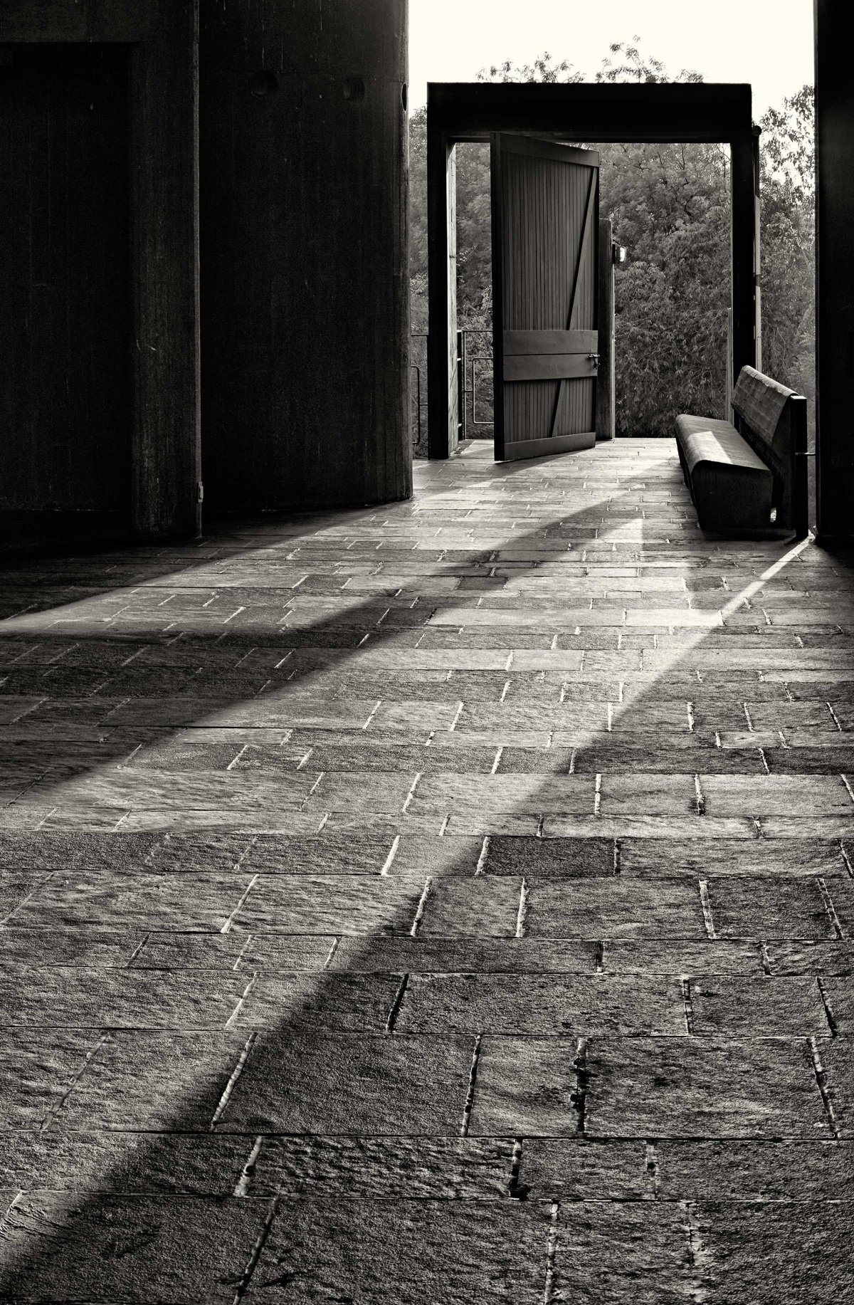 印度阿默达巴德纺织厂总部大楼-36