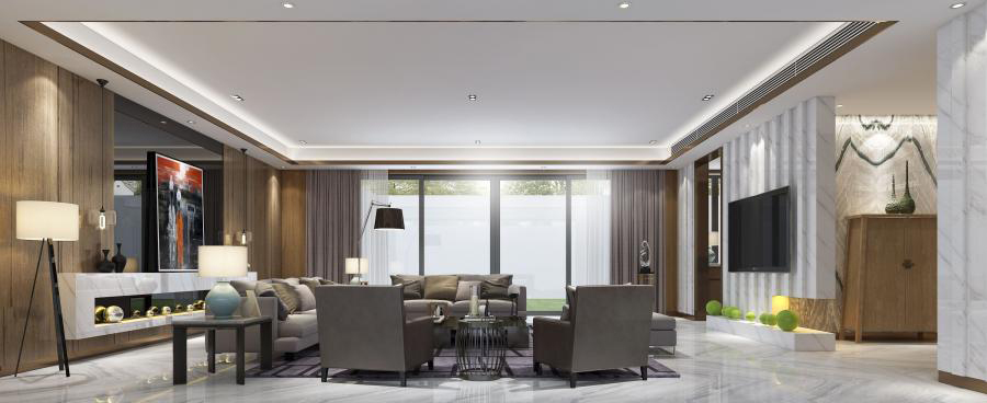 480㎡现代别墅  陈明武-2