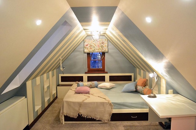 私人住宅阁楼（阁楼）设计与装修-17