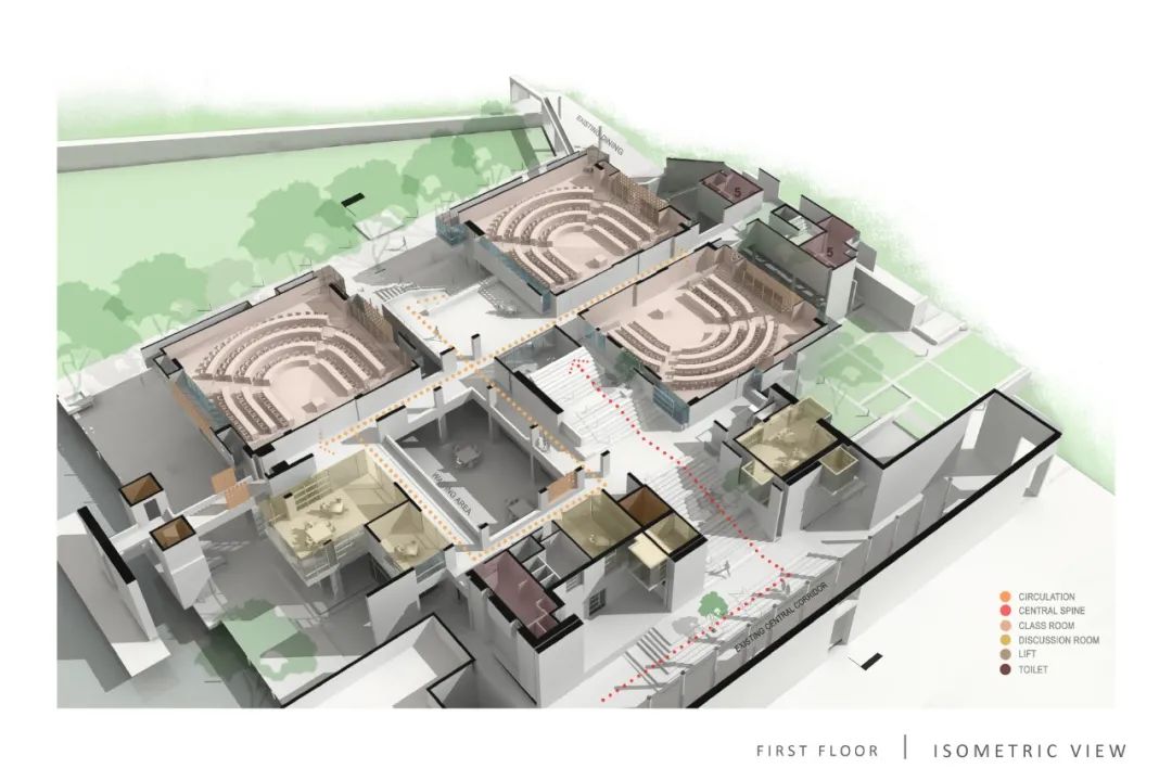 印度 Mindspace 建筑事务所打造流动空间与解构主义-46