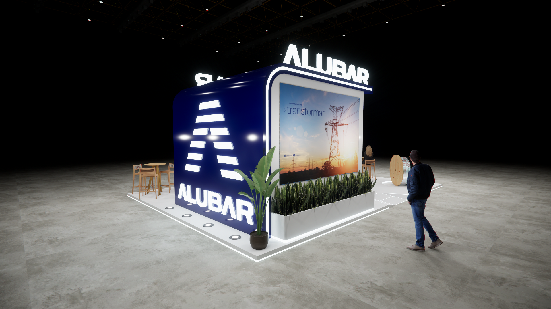 STAND ALUBAR-7