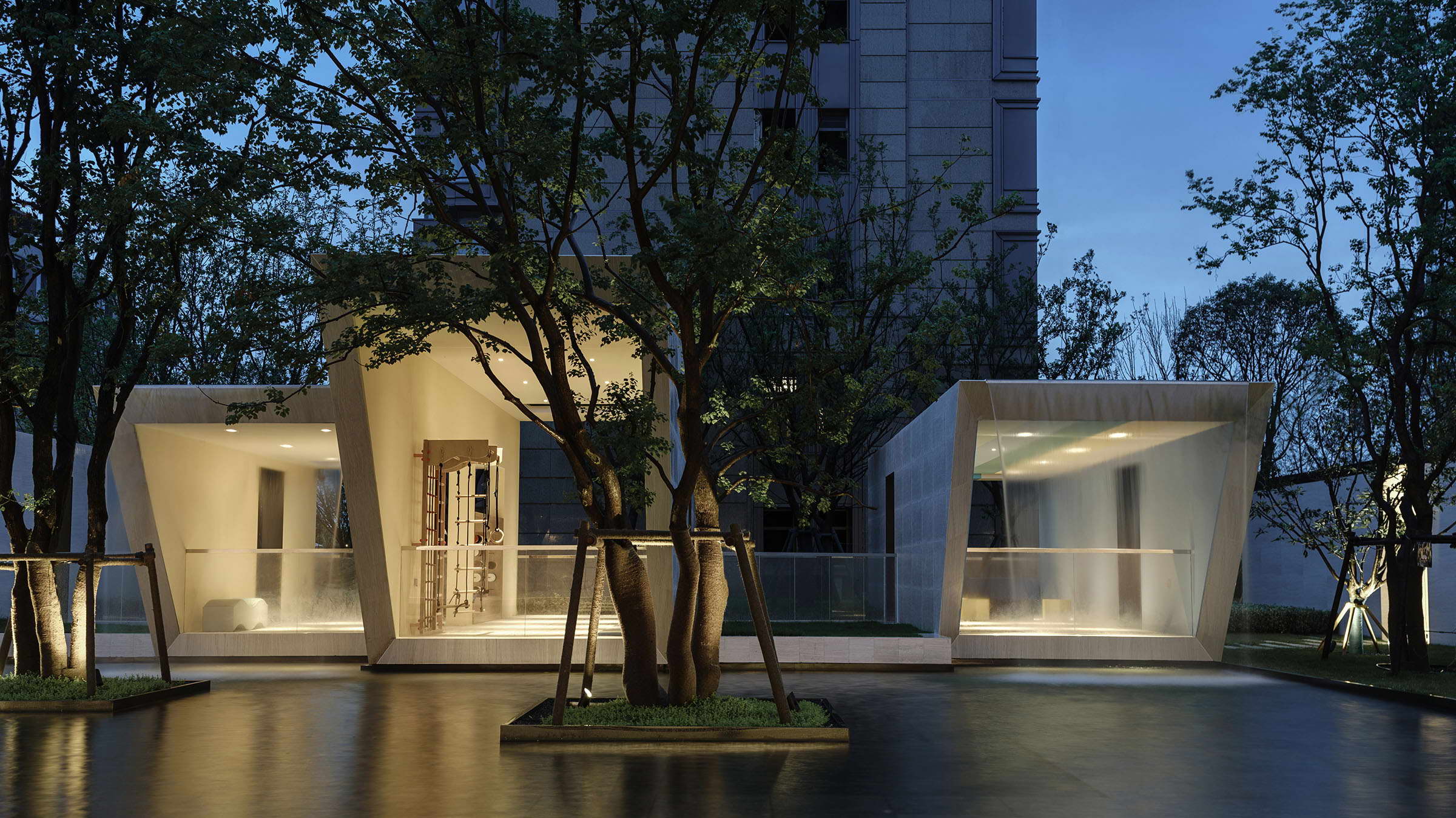 淄博天煜九峯 | 度假式新理想生活形态的室内设计实践-55