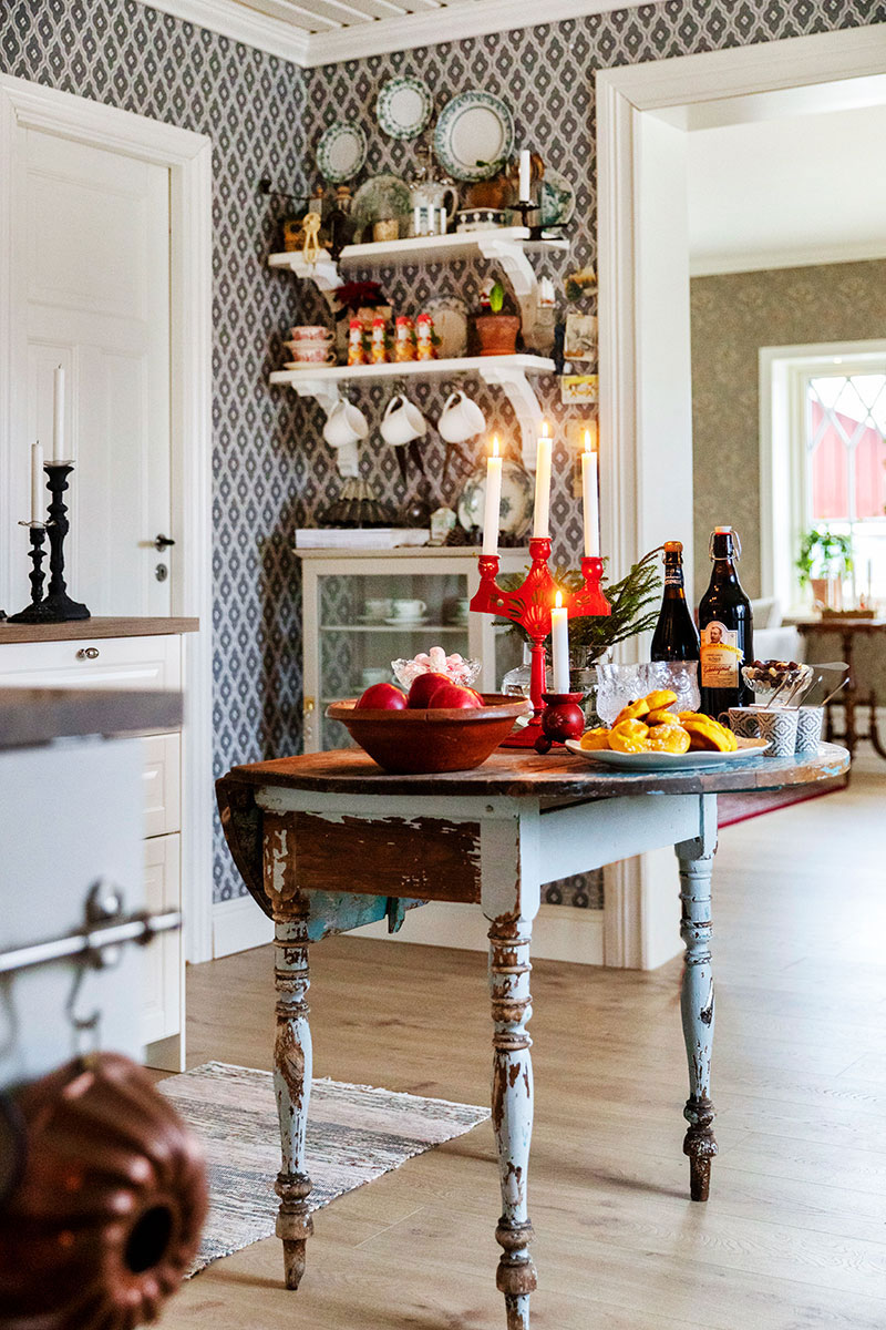 瑞典 1920 年代家居复古圣诞装饰-8