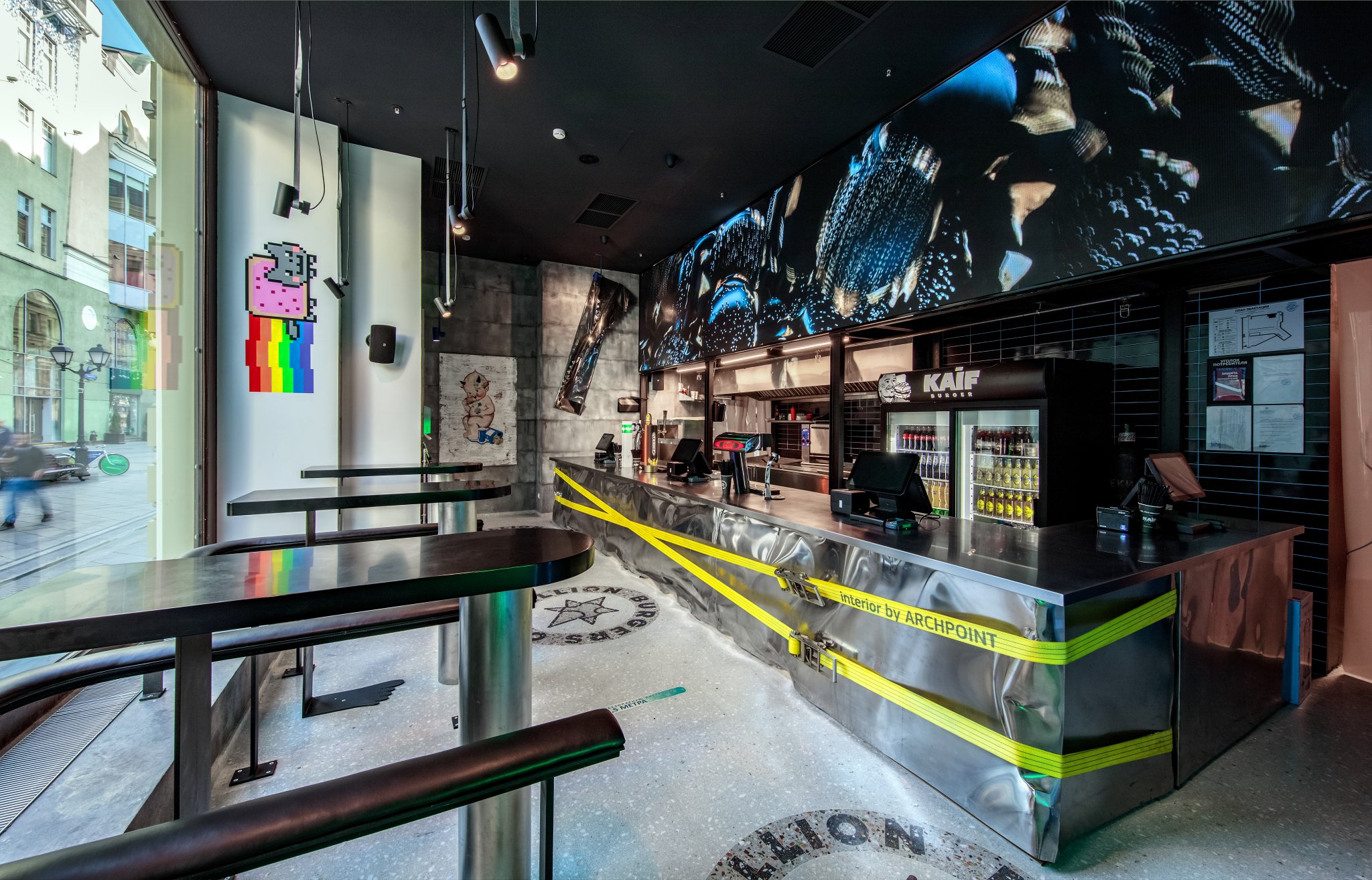 Kaif Burger 豪华快餐店创新设计丨Archpoint  bureau-13