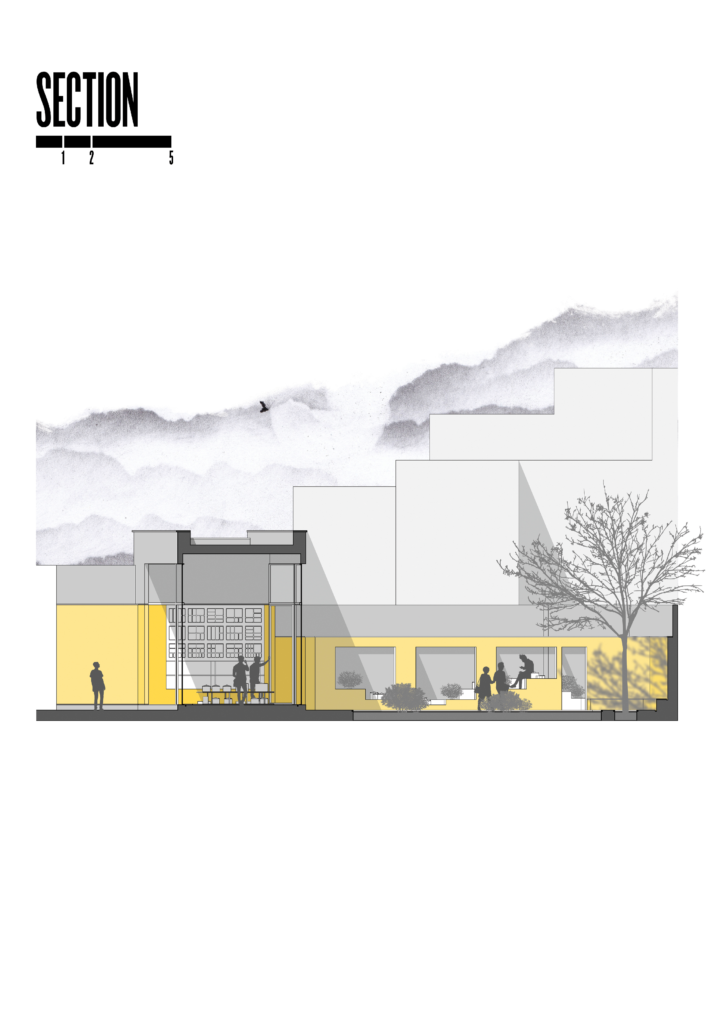 Tehran 老城区的钢铁展示空间-39