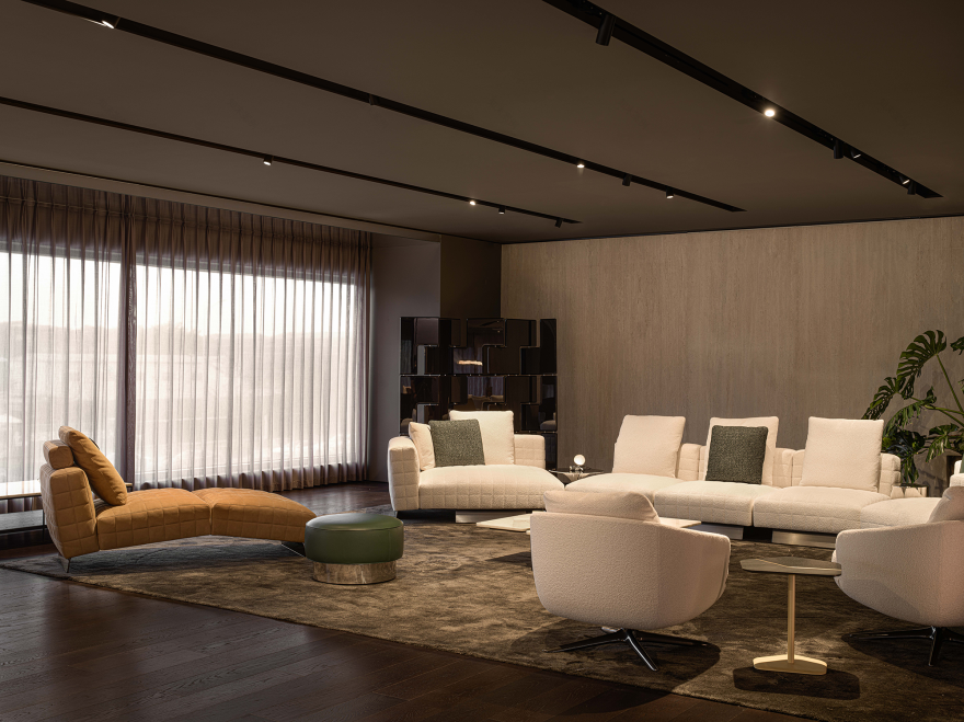 950㎡ Minotti郑州店丨中国郑州丨OUTIN正反设计-50