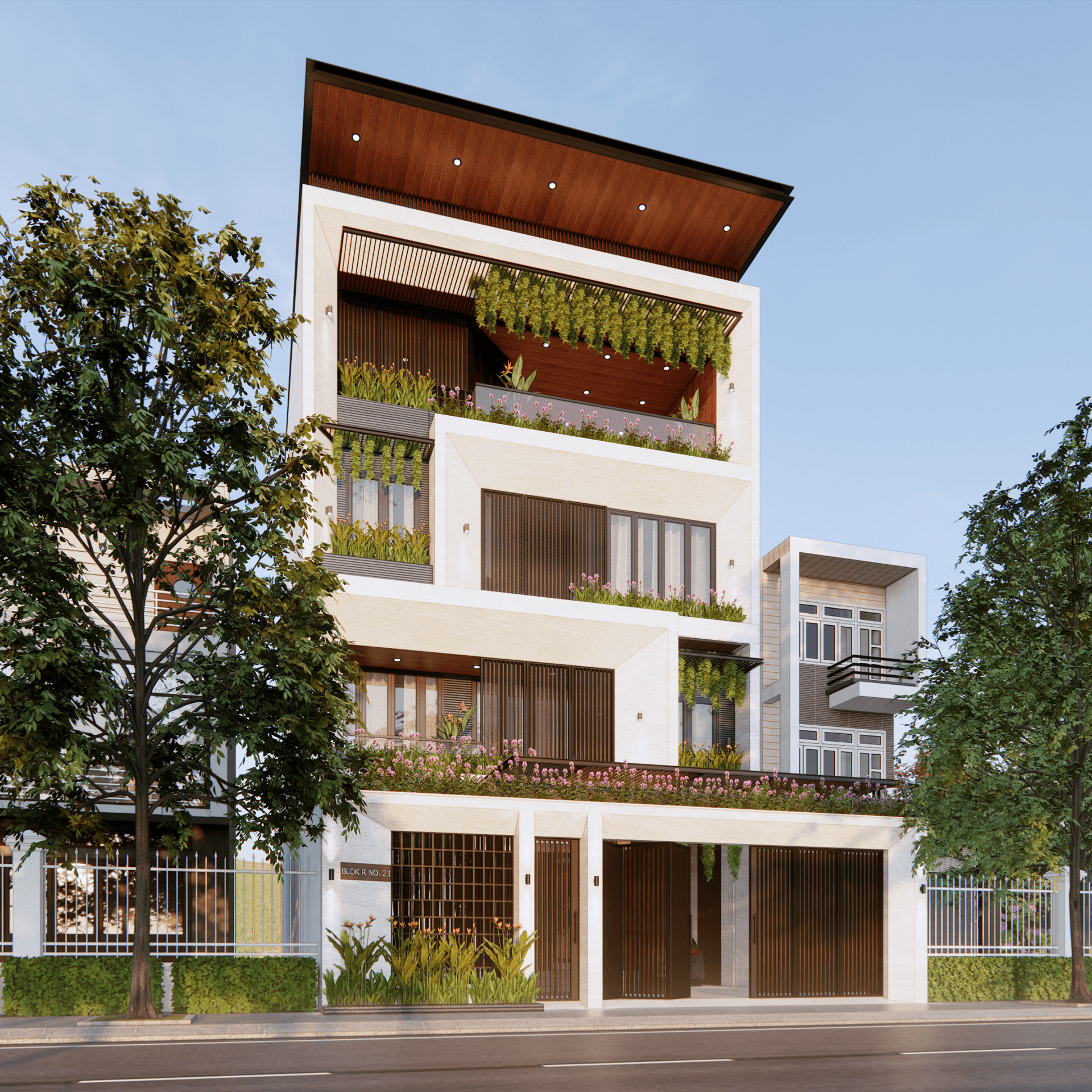 Sunter House  雅加达现代热带住宅丨印度尼西亚雅加达-4