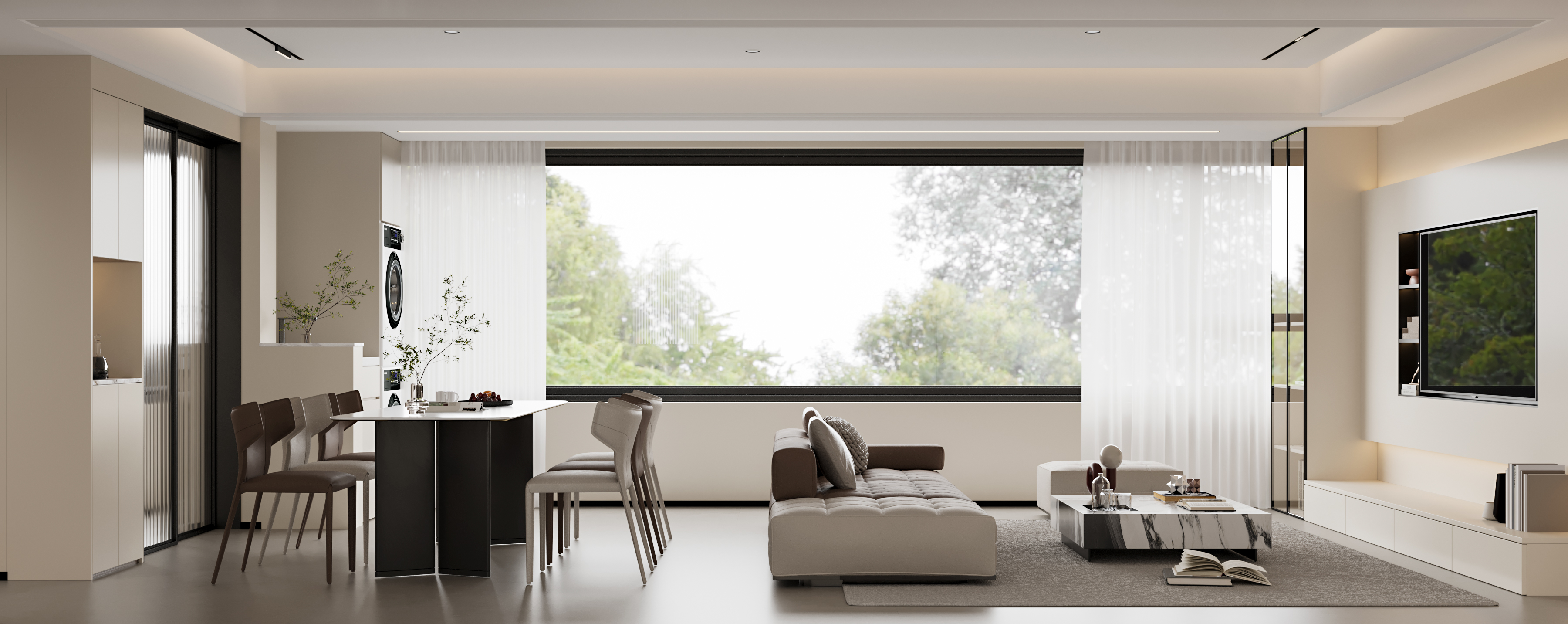 现代奶油风案例-2