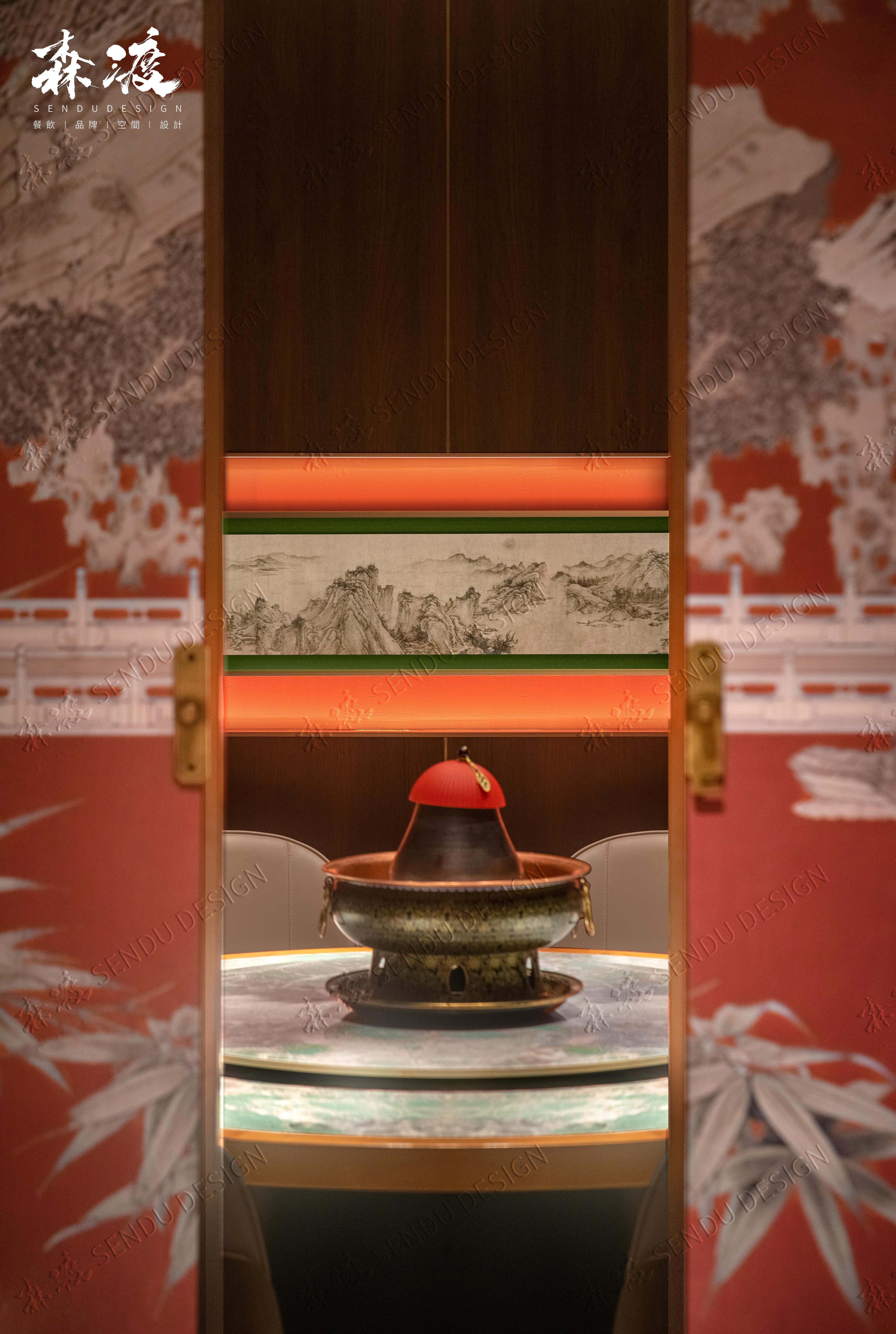 乐宴-北京铜火锅餐厅设计-15